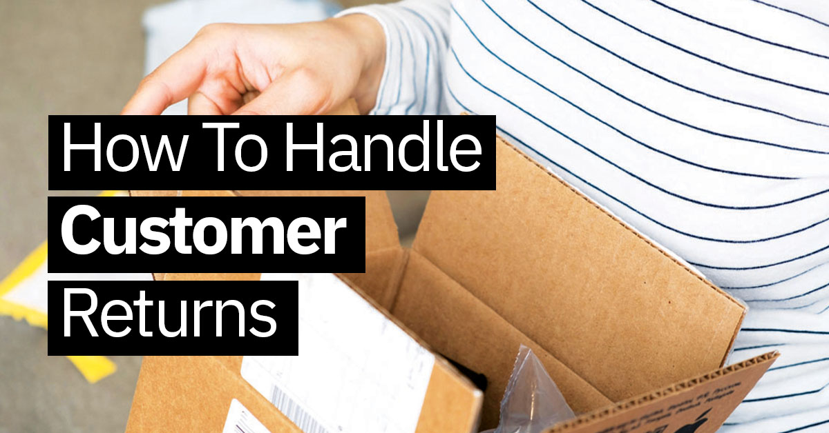 how to handle customer returns